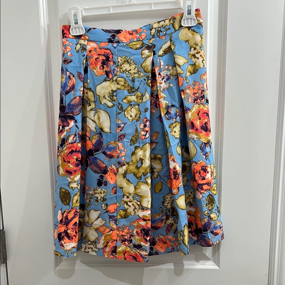 Funky floral skirt